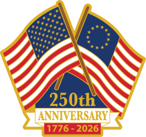 250 Flag Pin digital