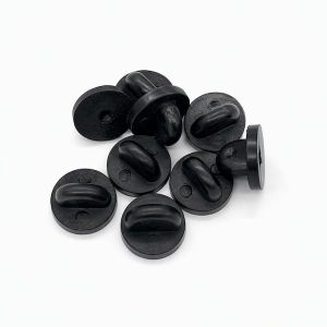 Assortment of black pin backs in black