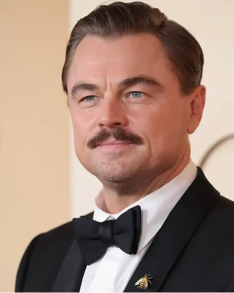 Bro Brooches: One Bold Accessory Redefining Men’s Style 2 leonardo dicaprio in dior jewelry by boucheron at 98th v0 s64qvh6lnhpg1