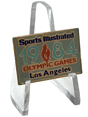 Vintage 1984 Los Angeles Olympics pin commemorating the year and event from which The Pin Center was founded.